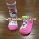 Custom funky design ankle 3d all over printed seamless kids socks wholesale