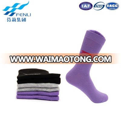 High quality solid colour tube socks cozy socks