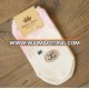 Super cute bear hot selling soft anti-slip invisible polyester women no show socks