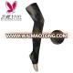 hot sale black ballet dance stirrup footless pantyhose with certificate